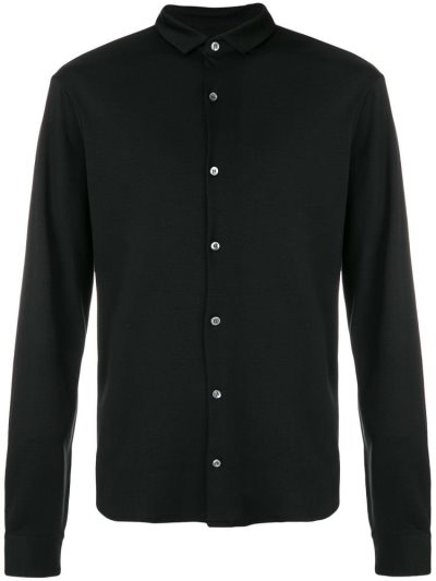 Camisas Armani Emporio Classic Button Down Hombre Negras | D4ZOU8IW