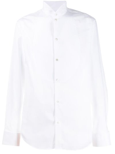 Camisas Armani Emporio Classic Plain Hombre Blancas | 1L4EFB2U