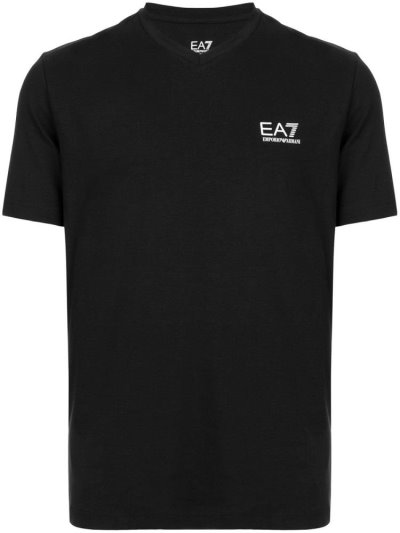 Camiseta Ea7 Emporio Armani Embroidered Hombre Negras | 9AJNRXC2