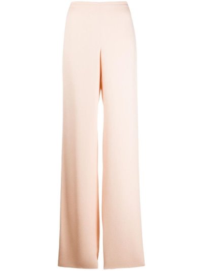Pantalones Armani Emporio Plain Flared Mujer Rosas | 76OLXLM6