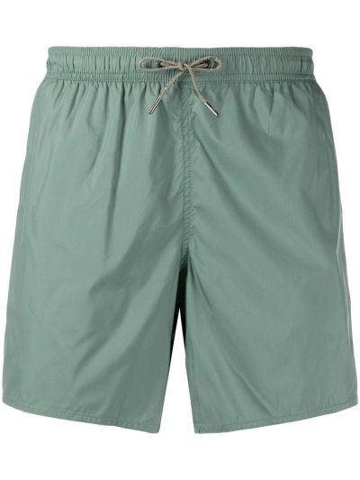Swim Shorts Armani Emporio Drawstring Cintura Hombre Verde | OKX00ISH