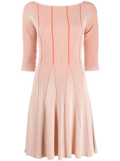Vestido Armani Emporio Knitted Midi Mujer Rojas | BN541PZI